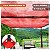 Tela Shade Pergolado Vermelho 80% 4x5,5 - Imagem 1