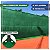 Tela Fundo De Quadra Esportiva Verde 2,5m x 16m - Imagem 1