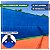 Tela Fundo De Quadra Esportiva Azul 3m x 16m - Imagem 1