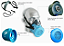 MÁSCARA SEMI-FACIAL VERNA III AIR SAFETY (CÓD. 514653) CA-11026 - Imagem 1