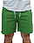 SHORT DE LINHO NATURAL - VERDE BANDEIRA - Imagem 1