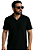 CAMISA POLO TRICÔ SOLARIS - PRETA - Imagem 1