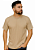 CAMISETA GOLA CROSS - BEGE - Imagem 1