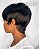 PERUCA WIG PIXIE SAMANTHA cor PRETA | CABELO HUMANO - Imagem 5