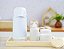 Kit Higiene Bebê K070 Porcelanas Bandeja Pinus Térmica Banho - Imagem 1