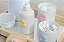 Kit Higiene Arco Íris Porcelanas Bebê Bandeja Pinus - Imagem 5