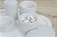 Kit Porcelanas Bebê Bandeja Nuvem Térmica 250ml Potes Barato - Imagem 2