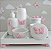 Kit Higiene Bebê Promoção Borboletas Porcelanas Mini Térmica - Imagem 3