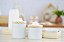 Kit Higiene Bebê Bandeja Tampa Pinus Porcelanas Mini Térmica Nuvem - Imagem 3