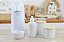 Kit Higiene Bebê Pote Porcelana Tampa Pinus Térmica Promoção - Imagem 2
