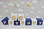 Kit 07 Cubos Dourado Criança Maternidade Decor Nicho Bancada - Imagem 4
