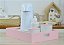 Kit Higiene Porcelana Bebê Rosa Termica Limpeza - Rosa - Imagem 1