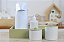 Kit Higiene Bebê + Porcelanas + Saboneteira Gel + Termica - Verde Safari - Imagem 3