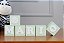 Kit 06 Cubos Branco Decoração Nome Bebê Maternidade Nicho - Imagem 5
