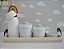 Kit Higiene Porcelana Bebê Maternidade Tema Nuvem - Alça de Couro - Imagem 3