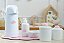 Kit Higiene Bandeja Nuvem Rosa Térmica 500ml Potes Gel Bebê - Imagem 6