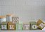 Kit 12 Cubos Letrinha Bebê Bancada Decoração Nicho Quarto Bebê - Imagem 4