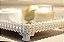 Bandeja Espelho Pérola Decora Elegante Fina Bar B088 Branco - Imagem 6