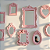 Kit 10 Molduras Resina Espelho Parede Colorido Decoração Casa 10 Pç - Imagem 15