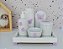 Kit Higiene Porcelana Bebê Maternidade Jardim Borboleta Lilas + Garrafa Térmica 250ml - Imagem 2