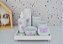 Kit Higiene Porcelana Bebê Maternidade Jardim Borboleta Lilas + Garrafa Térmica 250ml - Imagem 1