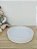 Kit Higiene Bebê Maternidade Granilite Moderno Branco Madeira Unissex Redondo - Imagem 5