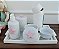 Kit Higiene Porcelana Bebê Maternidade Baby Bancada Coroa Meninas Bancada - Imagem 5