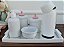 Kit Higiene Porcelana Bebê Maternidade Baby Bancada Coroa Meninas Bancada - Imagem 3