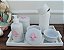 Kit Higiene Porcelana Bebê Maternidade Baby Bancada Coroa Meninas Bancada - Imagem 4