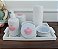 Kit Higiene Porcelana Bebê Maternidade Baby Bancada Coroa Meninas Bancada - Imagem 2