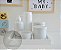 Kit Higiene Maternidade Porcelana Bebê Bancada Térmica Nuvem - Imagem 2