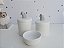 Kit Higiene Porcelana Bebê Maternidade Bancada Diversos Temas - Prata - Imagem 4