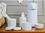 Kit Higiene Porcelana Bebê Maternidade Bancada Unissex + Garrafa Térmica 500ml - Imagem 8