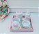 Kit Higiene Rosa Laço Bebe Porcelana Menina Maternidade - Imagem 4