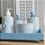 Kit Higiene Bebê Menino K032 Urso Azul Porcelana Bandeja - Imagem 2