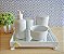 Kit Higiene Bandeja Porcelana Bebe Nuvem Decoração Unissex + Barato - Imagem 3