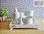 Kit Higiene Bandeja Porcelana Bebe Nuvem Decoração Unissex + Barato - Imagem 1