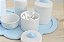 Kit Higiene Bandeja Nuvem Azul Térmica 500ml Potes Gel Bebê - Imagem 7