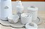 Kit Higiene Bandeja Nuvem Cinza Térmica 500ml Potes Gel Bebê - Imagem 2