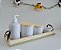 Kit Higiene Bandeja Pinus M + Porcelanas Faixa C/alça Moderna - Imagem 7
