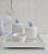 Kit Higiene Porcelana Bebê Bandeja Maternidade Ovelha - Imagem 2