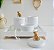 Kit Higiene Porcelana Bebê Bandeja Maternidade  Ursa - Imagem 3