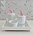 Kit Higiene Porcelana Bebê Bandeja Maternidade  Ursa - Imagem 1