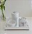 Kit Higiene Porcelana Bebê Bandeja Maternidade Divino - Imagem 2