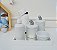 Kit Higiene Porcelana Bebê Térmica Bandeja Banho Ovelha - Imagem 2