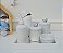Kit Higiene Porcelana Bebê Térmica Bandeja Pássaro - Imagem 3