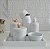 Kit Higiene Porcelana Bebê Térmica Bandeja Pássaro - Imagem 1