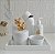 Kit Higiene Porcelana Bebê Térmica Bandeja Banho Cavalo - Imagem 2