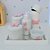 Kit Higiene Porcelana Bebê Térmica Bandeja Borboleta - Imagem 4