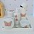 Kit Higiene Porcelana Bebê Térmica Bandeja Borboleta - Imagem 1
